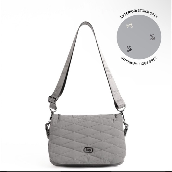 lug Handbags - Lug Bina Cloud 
Crossbody Bag NWT🩶 Storm Gray